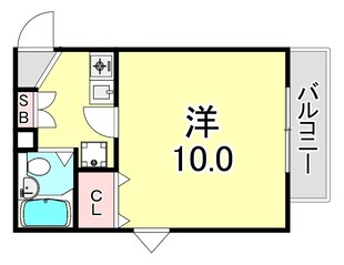 湊川サンシャインの物件間取画像